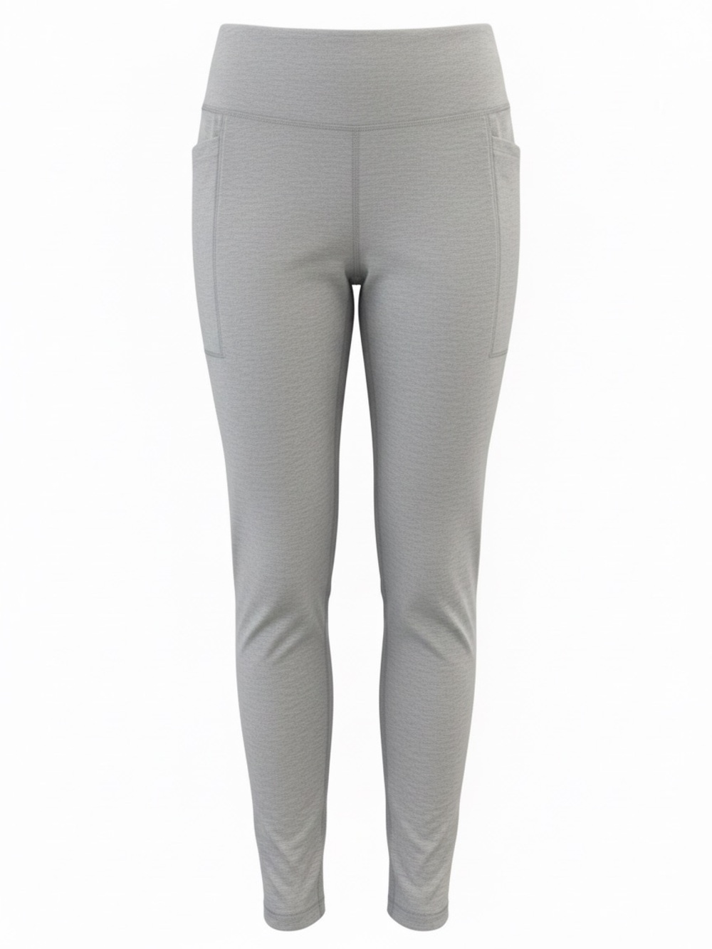Athletic Works Gray Leggings with Front Pockets